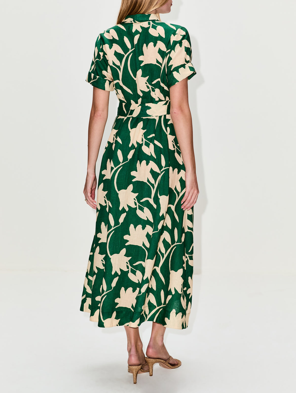 Aster Dress,BIRDS OF PARADIS BY TROVATA,MADALENA FLORAL,Image 4