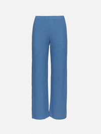 Lauren Wide Leg Pant,LESET,BLEUET MELANGE,Image 1