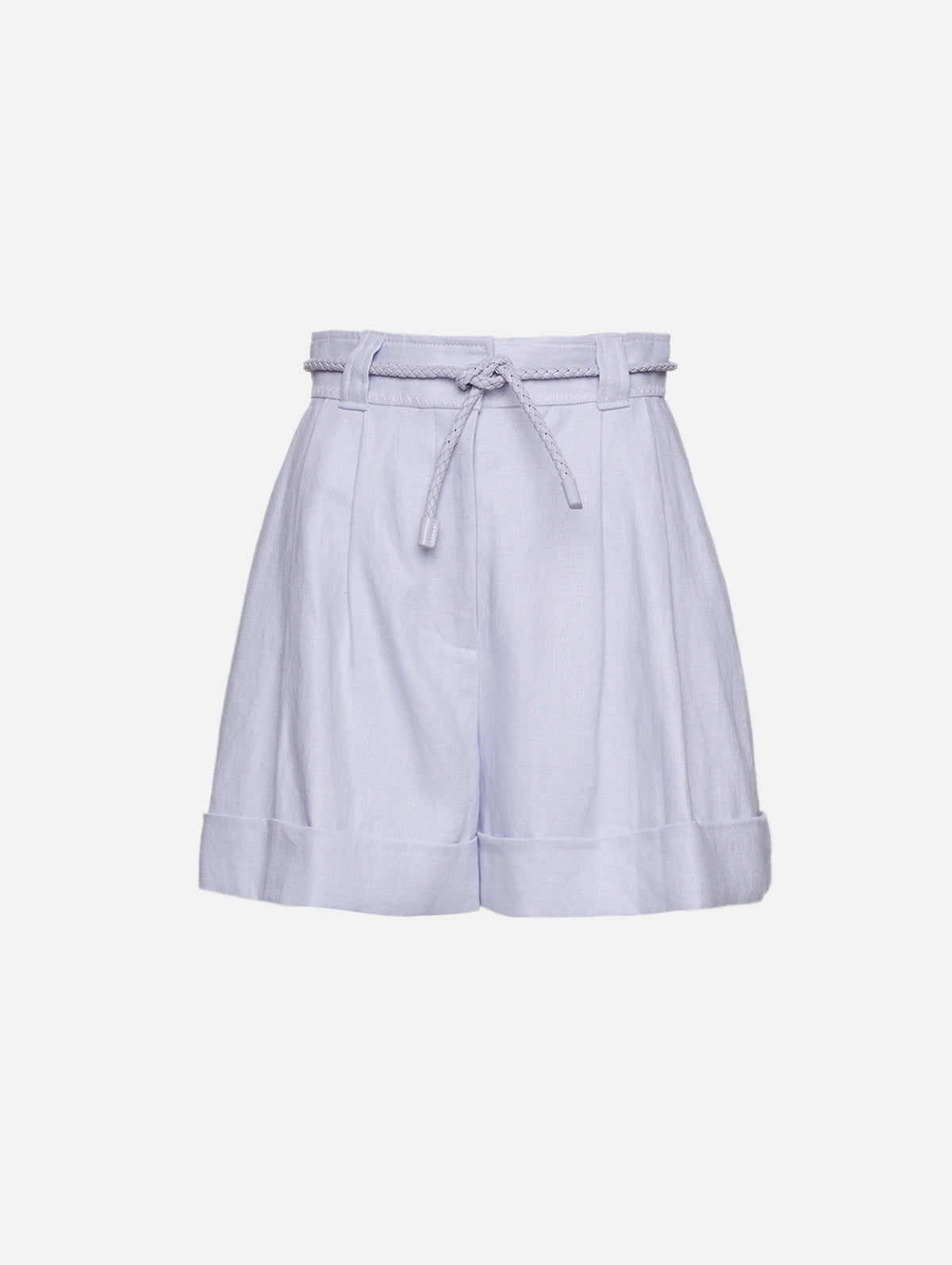 Luna Linen Tailored Short,ZIMMERMANN,LILAC,Image 1