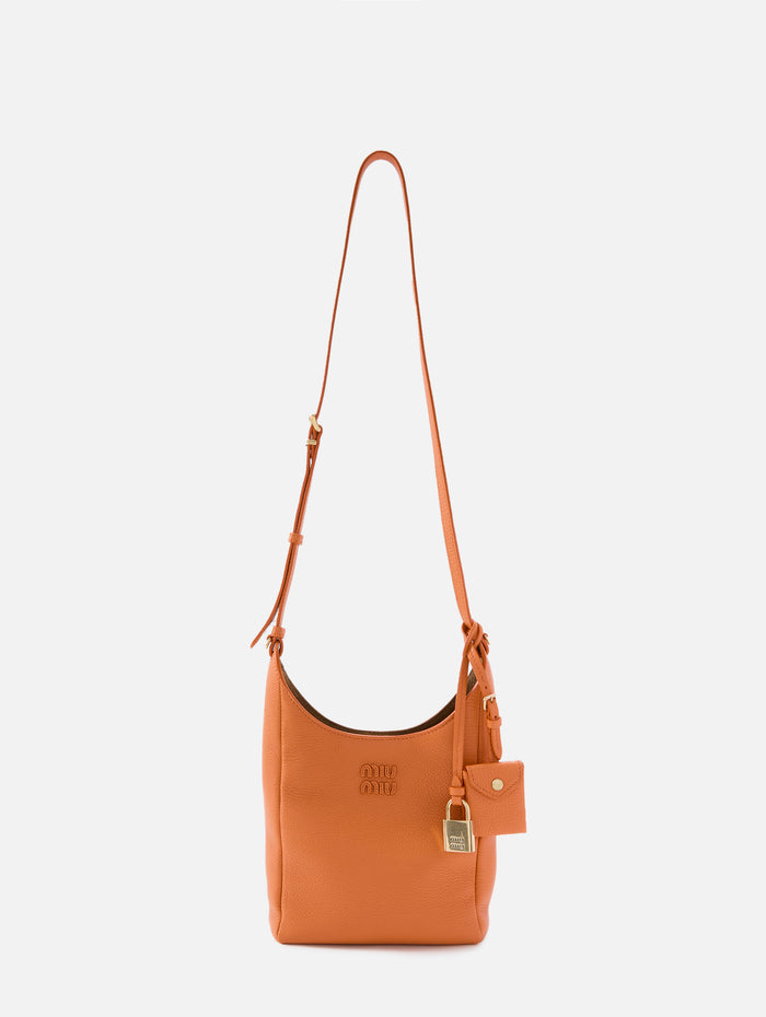 Bicolor Crossbody Bag,MIU MIU,GERBERA OLIVA,Image 1