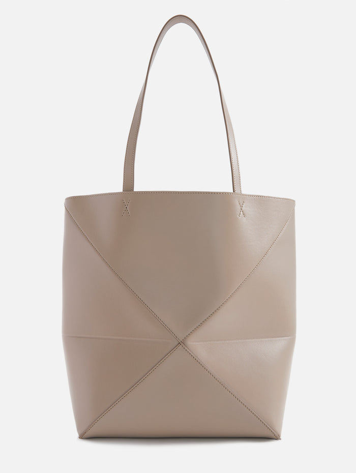 Medium Puzzle Tote,LOEWE,SAND,Image 1