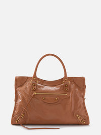 Medium Le City Bag,BALENCIAGA,CAMEL,Image 1
