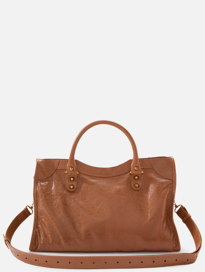 Medium Le City Bag,BALENCIAGA,CAMEL,Image 1