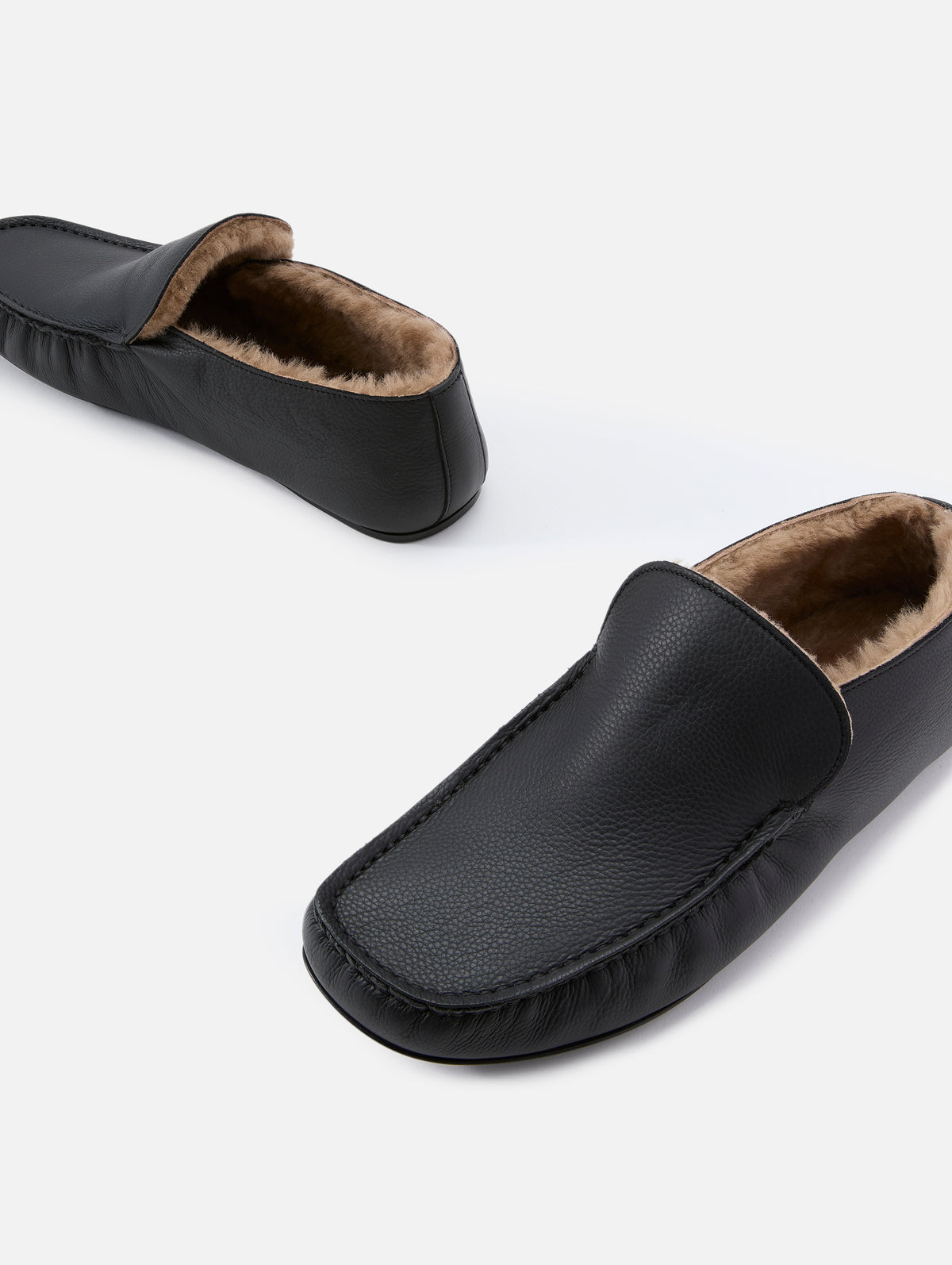 Leo Loafer,THE ROW,BLACK,Image 2