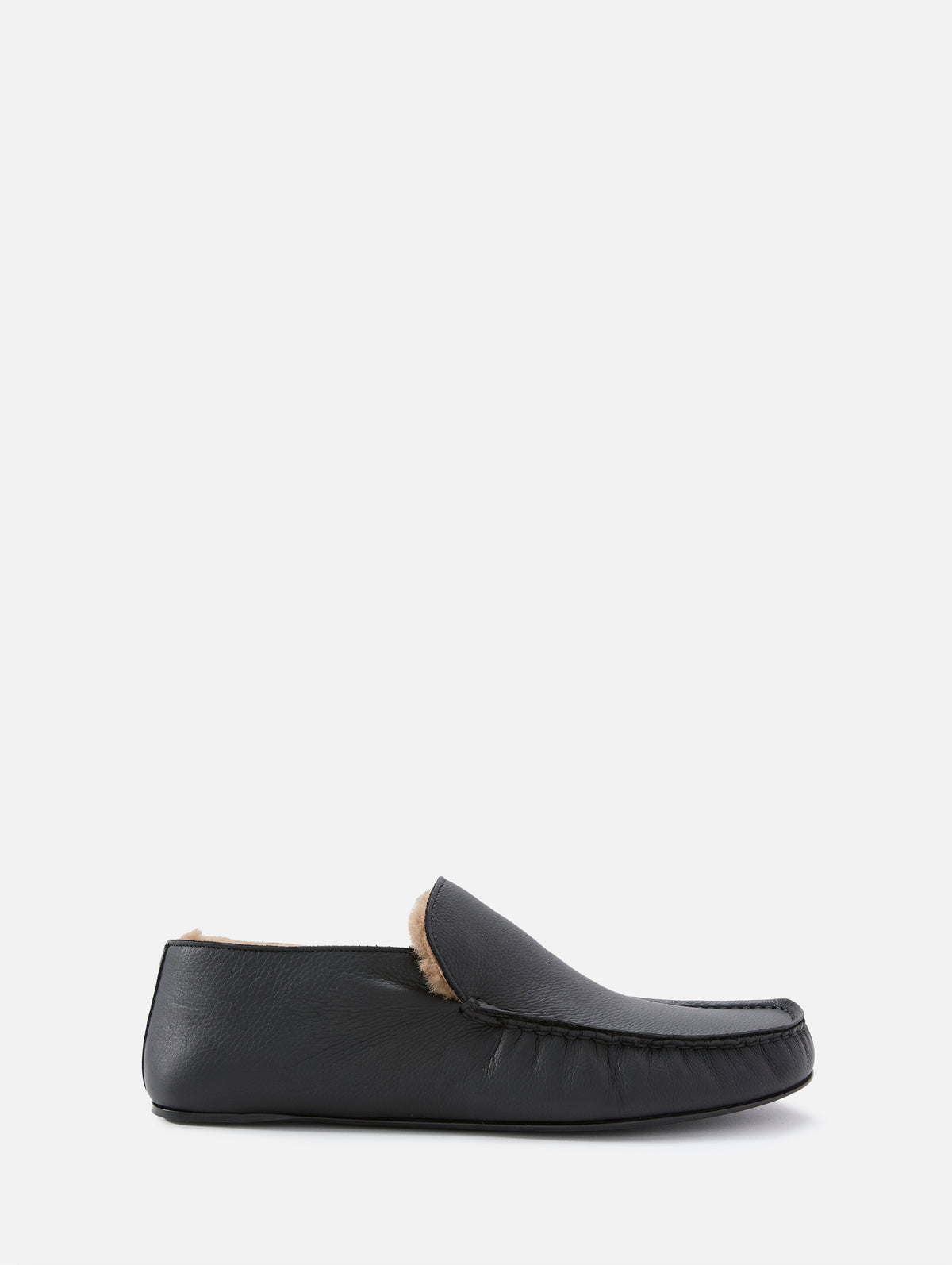 Leo Loafer,THE ROW,BLACK,Image 1