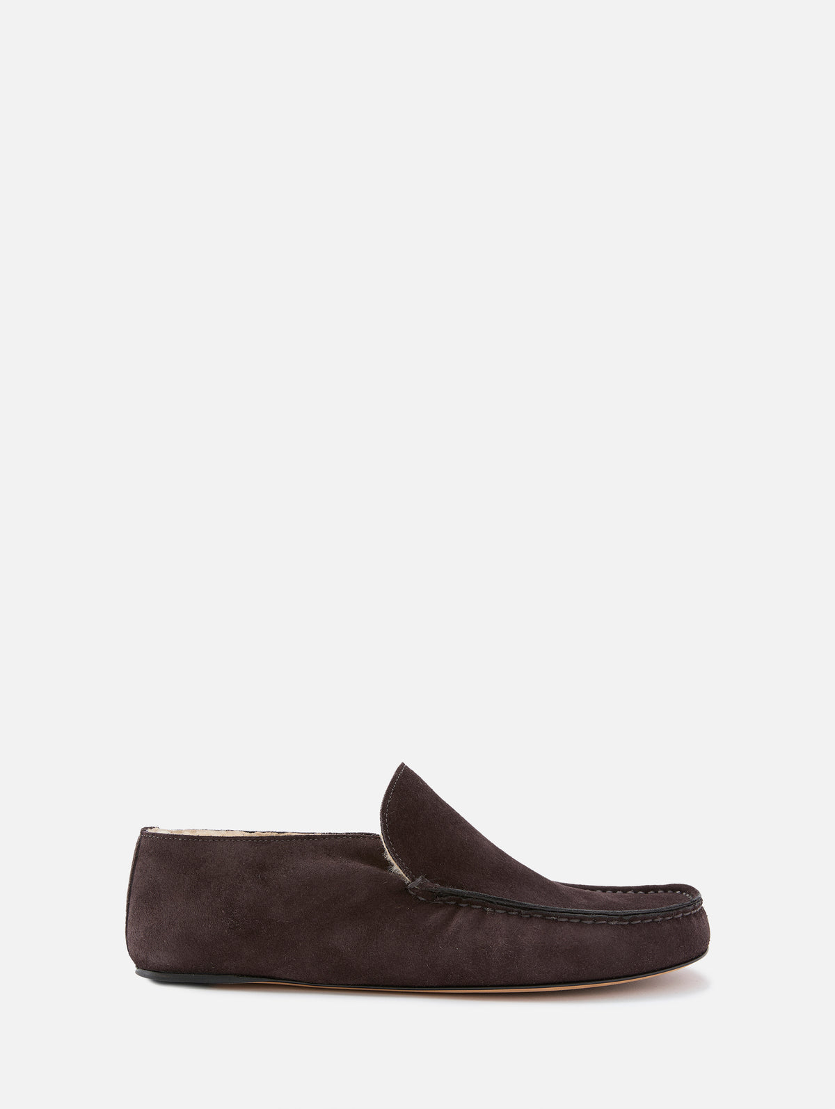 Leo Loafer,THE ROW,LACQUER BROWN,Image 1
