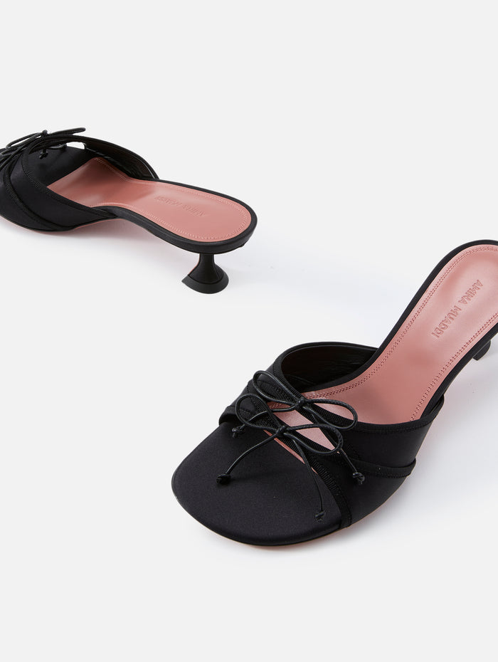 Eleonora Slipper 45mm,AMINA MUADDI,BLACK,Image 1