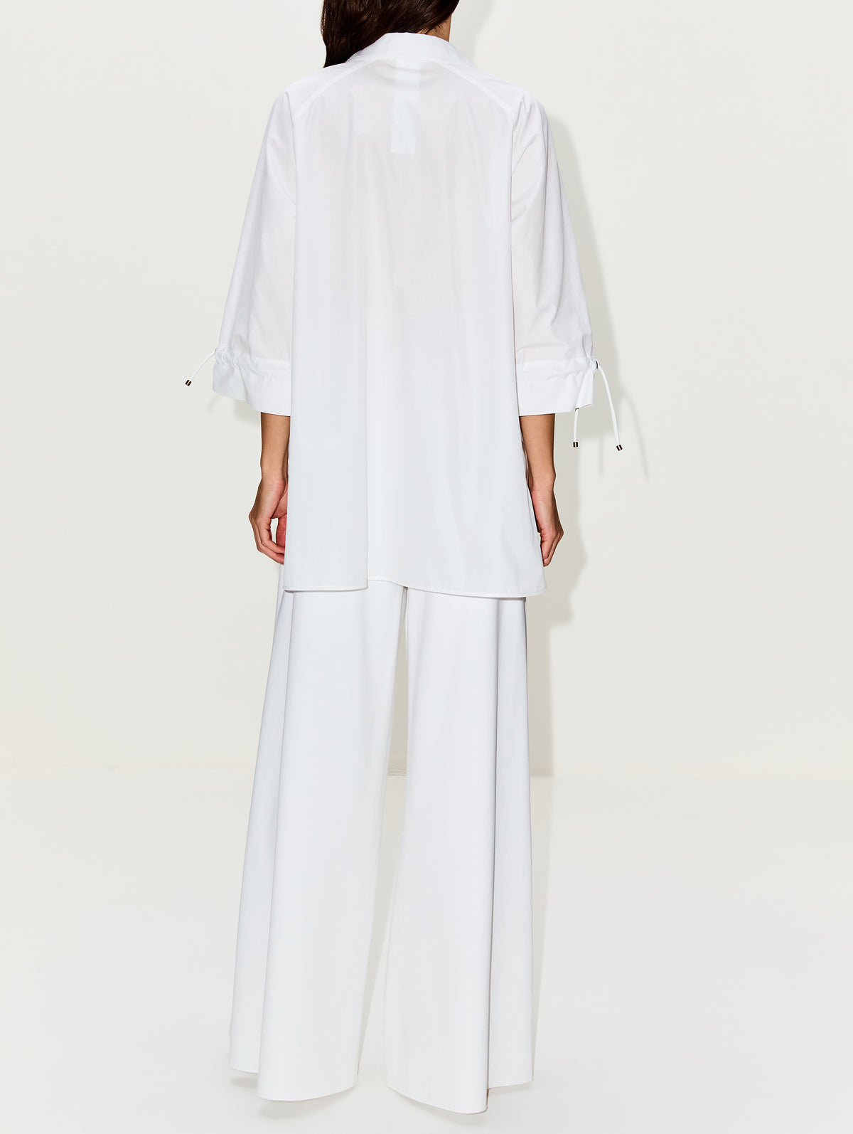 Blouse,MAX MARA,OPTICAL WHITE,Image 3
