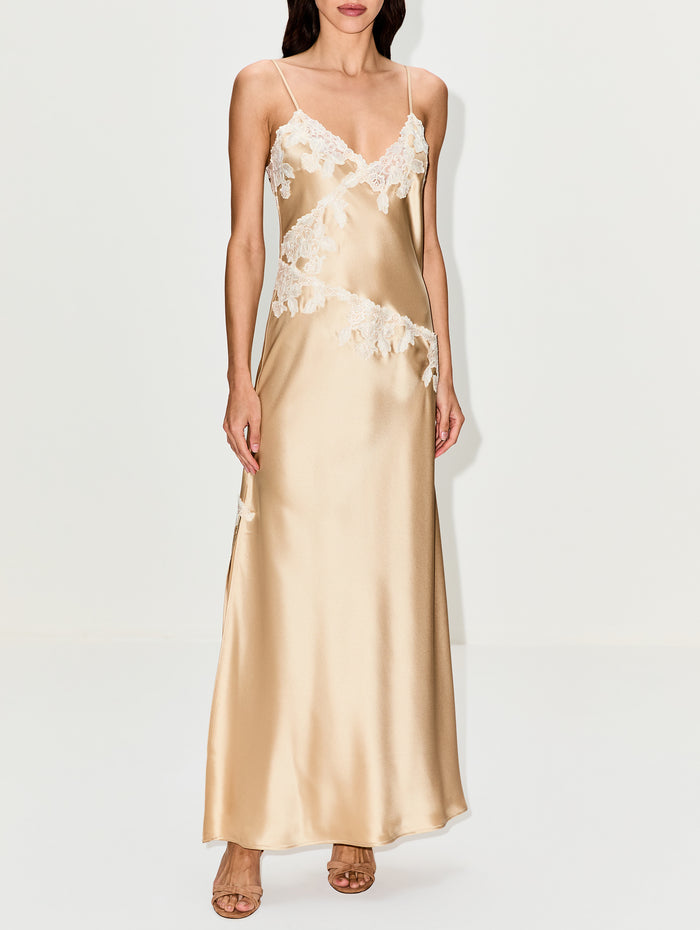 Vera Dress,BY MALENE BIRGER,VANILLA CREAM,Image 1