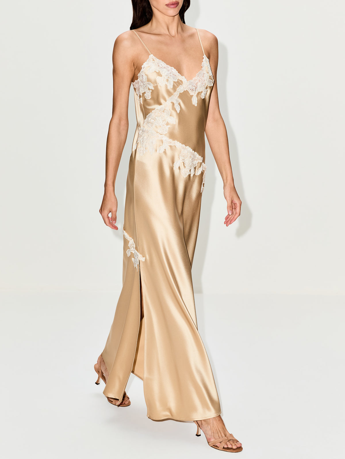 Vera Dress,BY MALENE BIRGER,VANILLA CREAM,Image 3