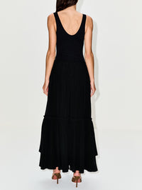 Maxi Skirt,CHLOÉ,BLACK,Image 4