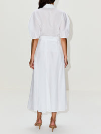Sansi Top,GABRIELA HEARST,WHITE,Image 3