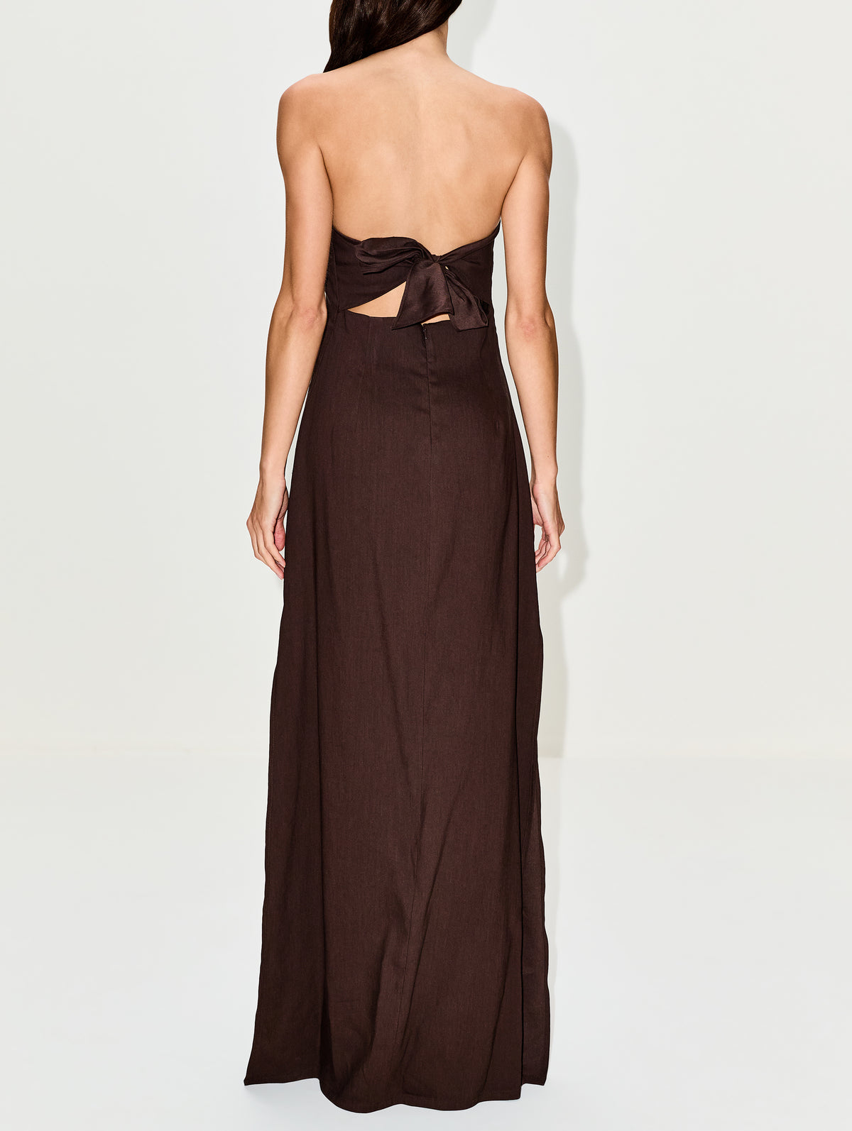 Wren Dress,KULSON,ESPRESSO,Image 4