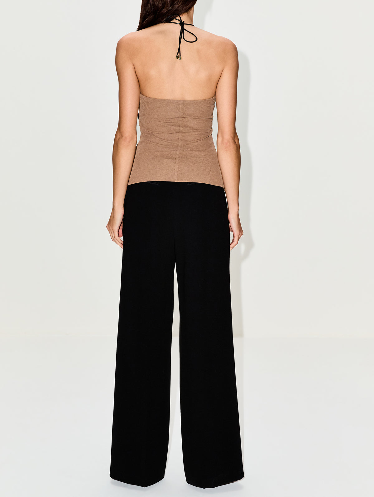 Shila Top,NANUSHKA,LIGHT MOCHA,Image 3