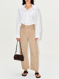 Notturno Flap Pouch,BOTTEGA VENETA,FONDENTE/GOLD,Image 2