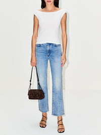 Off Shoulder Top,ST AGNI,WHITE,Image 2