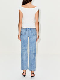 Off Shoulder Top,ST AGNI,WHITE,Image 3
