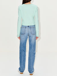 Sol Top,RE/DONE,LIGHT MINT,Image 3