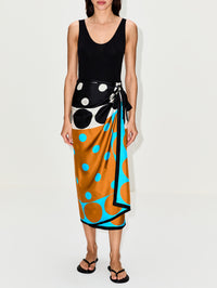 Scarfy Long Skirt,DRIES VAN NOTEN,DESSIN D,Image 2