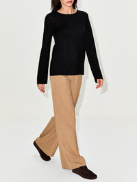 Dender Pant,THE ROW,CHAMOIS,Image 3