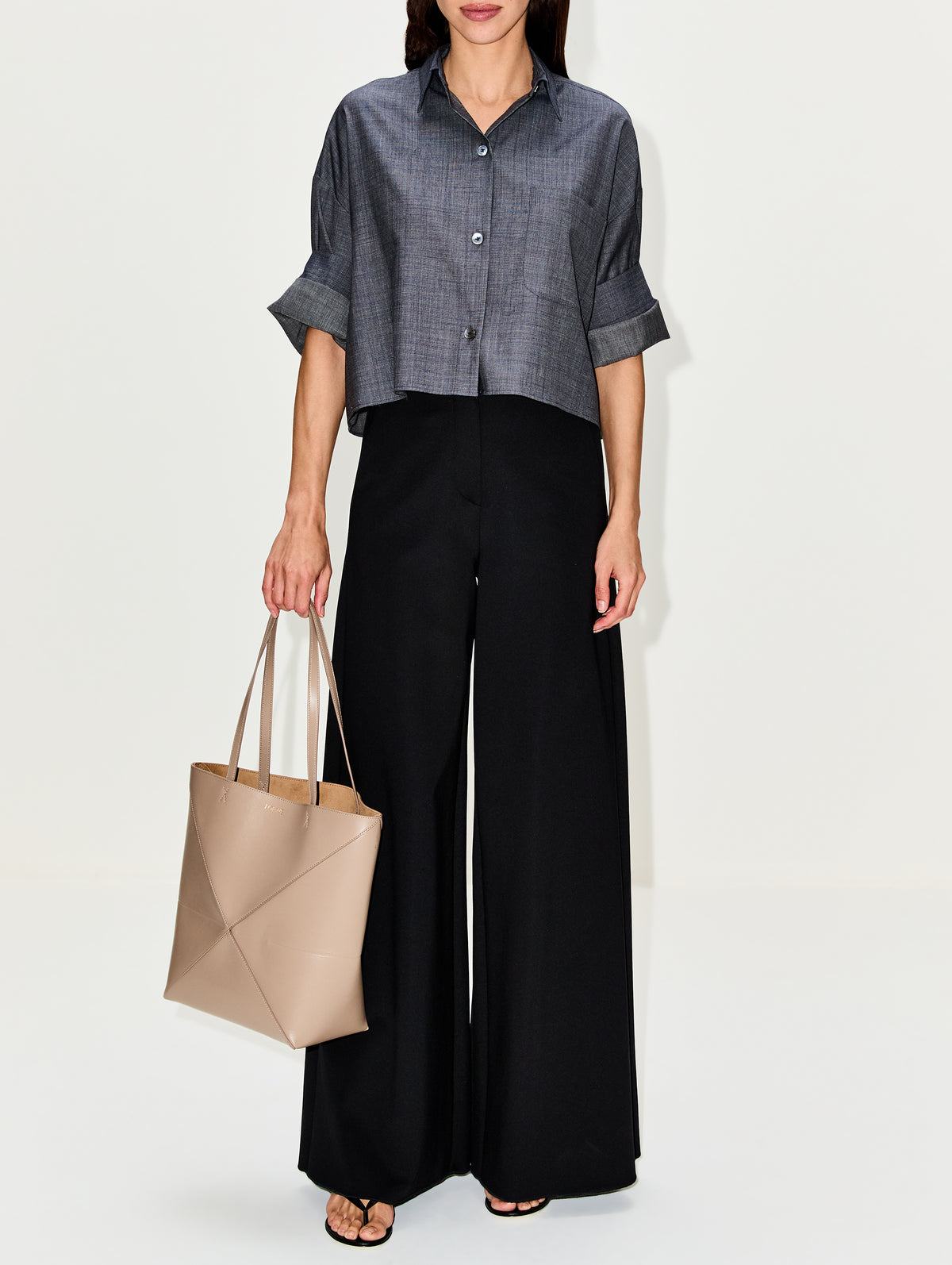 Jersey Trouser,MAX MARA,BLACK,Image 2