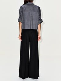 Jersey Trouser,MAX MARA,BLACK,Image 4