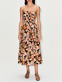 Vidri Cami Dress,ULLA JOHNSON,NIGHT BLOOM,Image 2