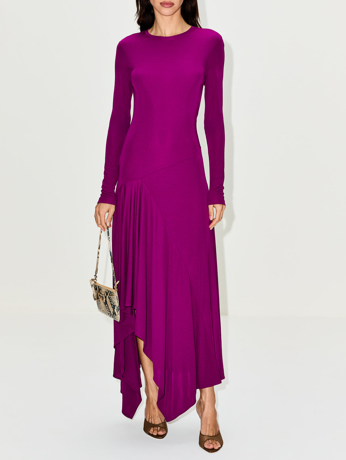 Leyna Dress,ULLA JOHNSON,MULBERRY,Image 2