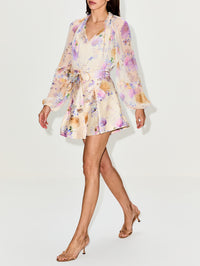 Luna Tuck Short,ZIMMERMANN,CREAM DAHLIA,Image 3