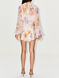 Luna Ruffle Billow Blouse,ZIMMERMANN,CREAM DAHLIA,Image 4