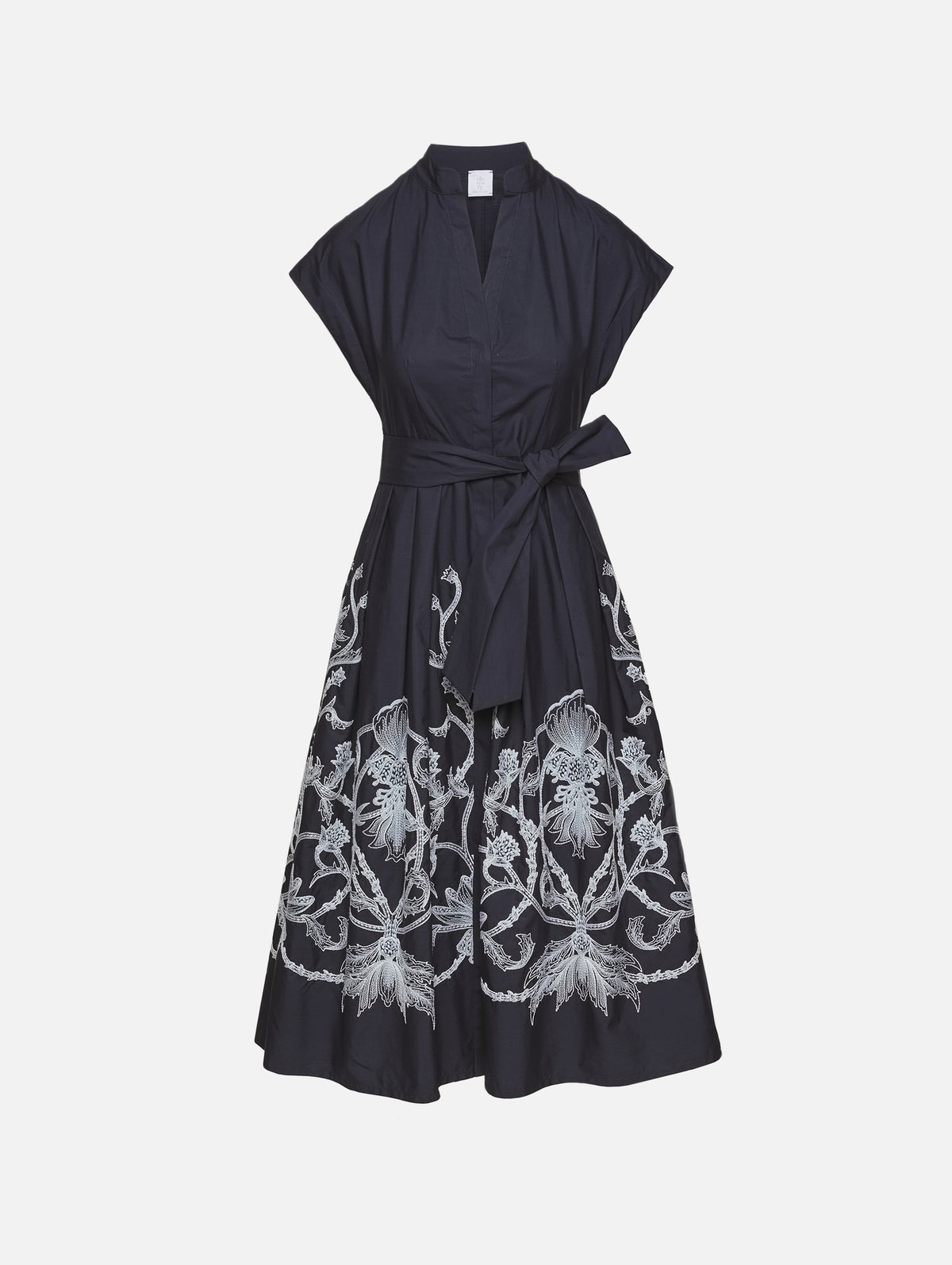 sachin and babi light blue dress Mauve Silk Embroidered Dress Handmade Luxury main image 0