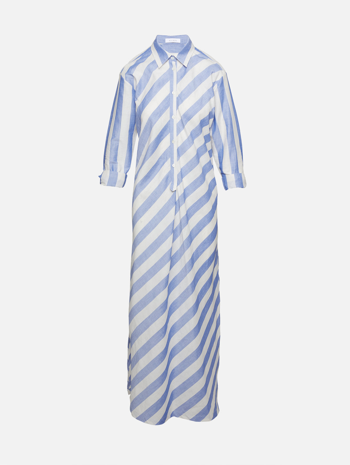 Consie Dress,KULSON,BLUE/WHITE,Image 1