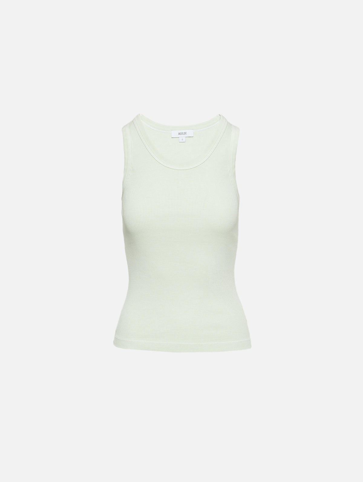 Poppy Tank Top,AGOLDE,MINT CREAM,Image 1