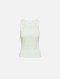 Poppy Tank Top,AGOLDE,MINT CREAM,Image 1