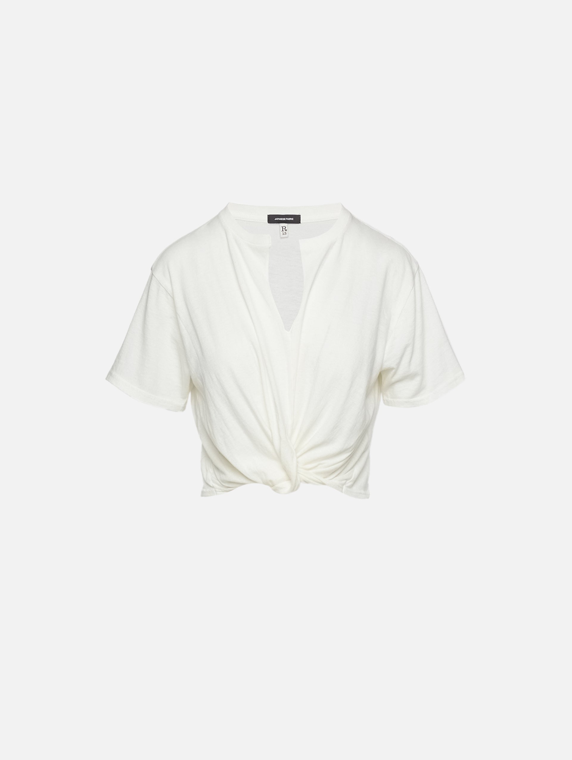 Twisted Front Tee | R13 | elysewalker