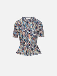 Samira Short Sleeve Top,ULLA JOHNSON,OASIS,Image 1