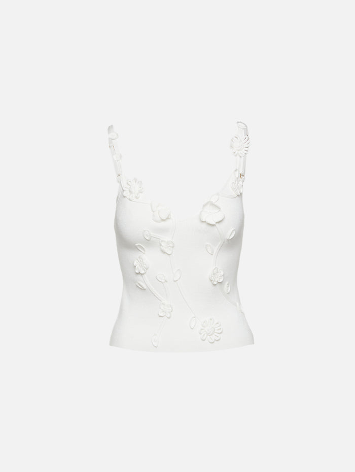Emiliana Top,CULT GAIA,OFF WHITE,Image 1