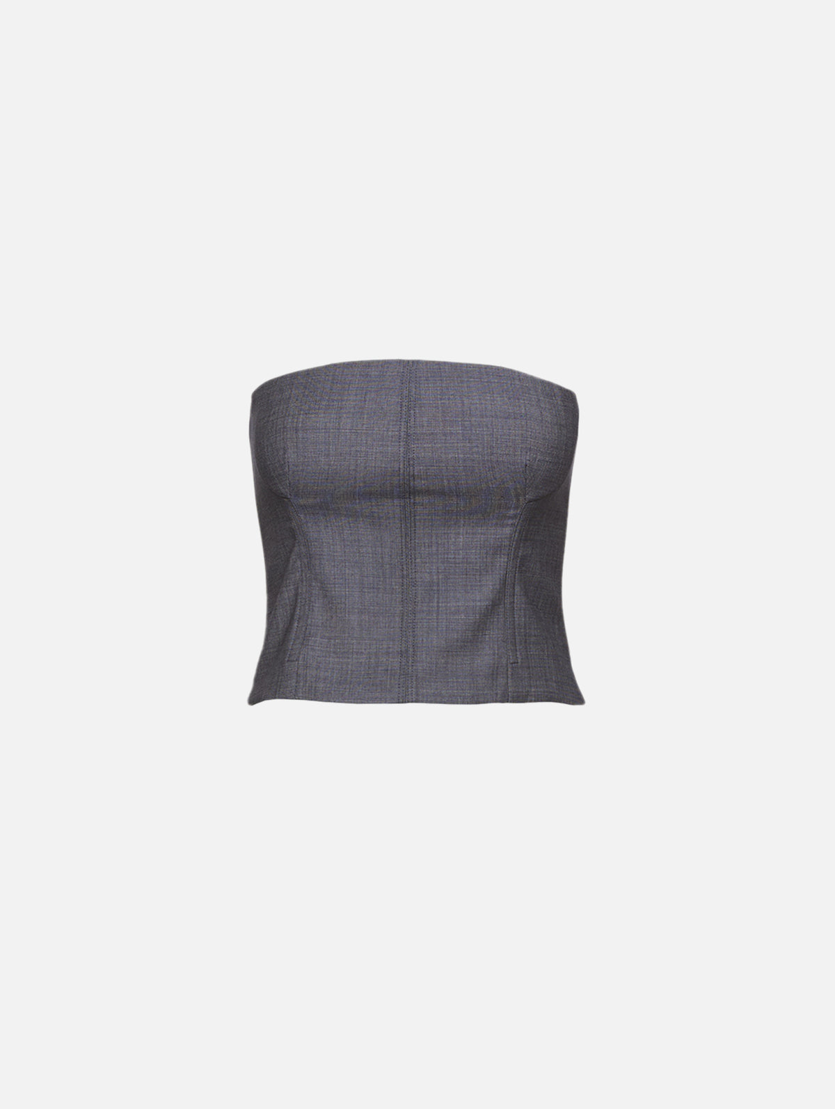Jillian Bustier Top,TWP,MEDIUM INDIGO,Image 1