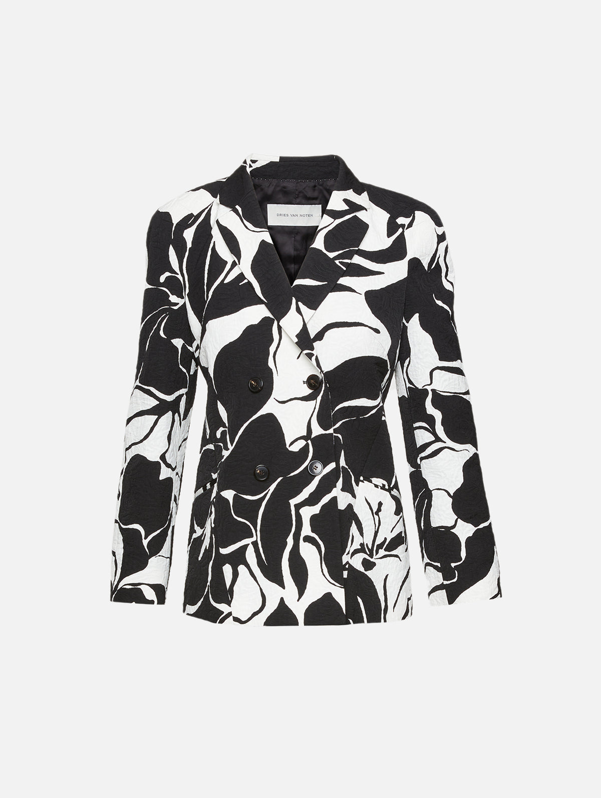Bonna Jacket,DRIES VAN NOTEN,BLACK,Image 1