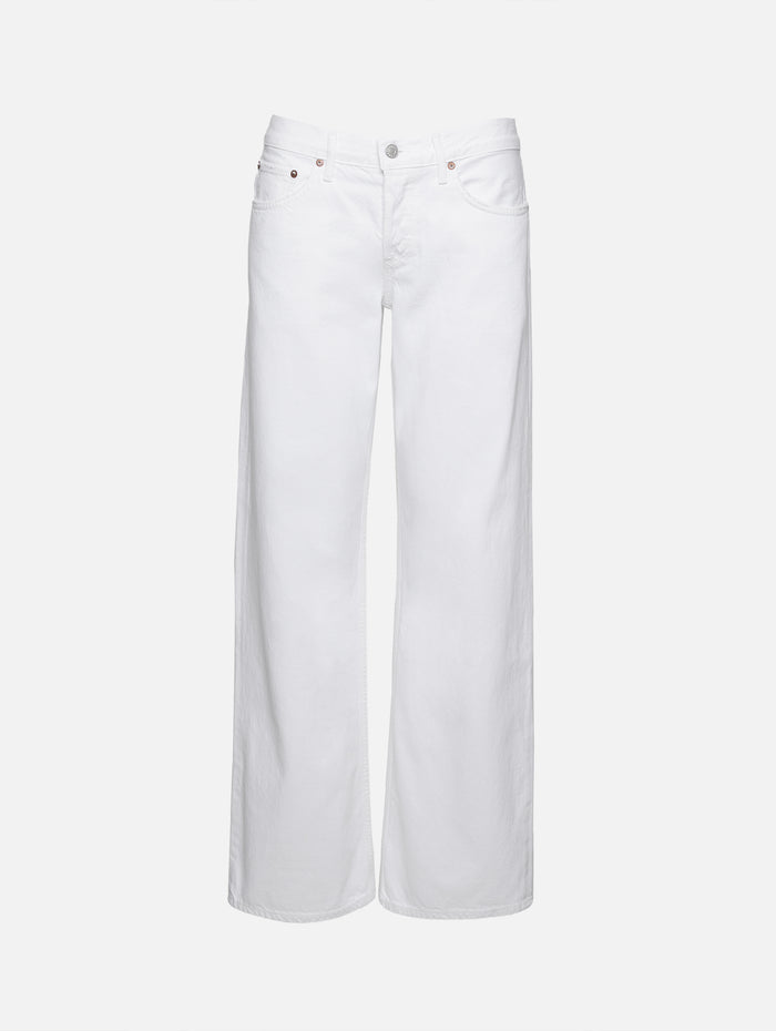 Low Rise Loose Jean,AGOLDE,MARSHMALLOW,Image 1