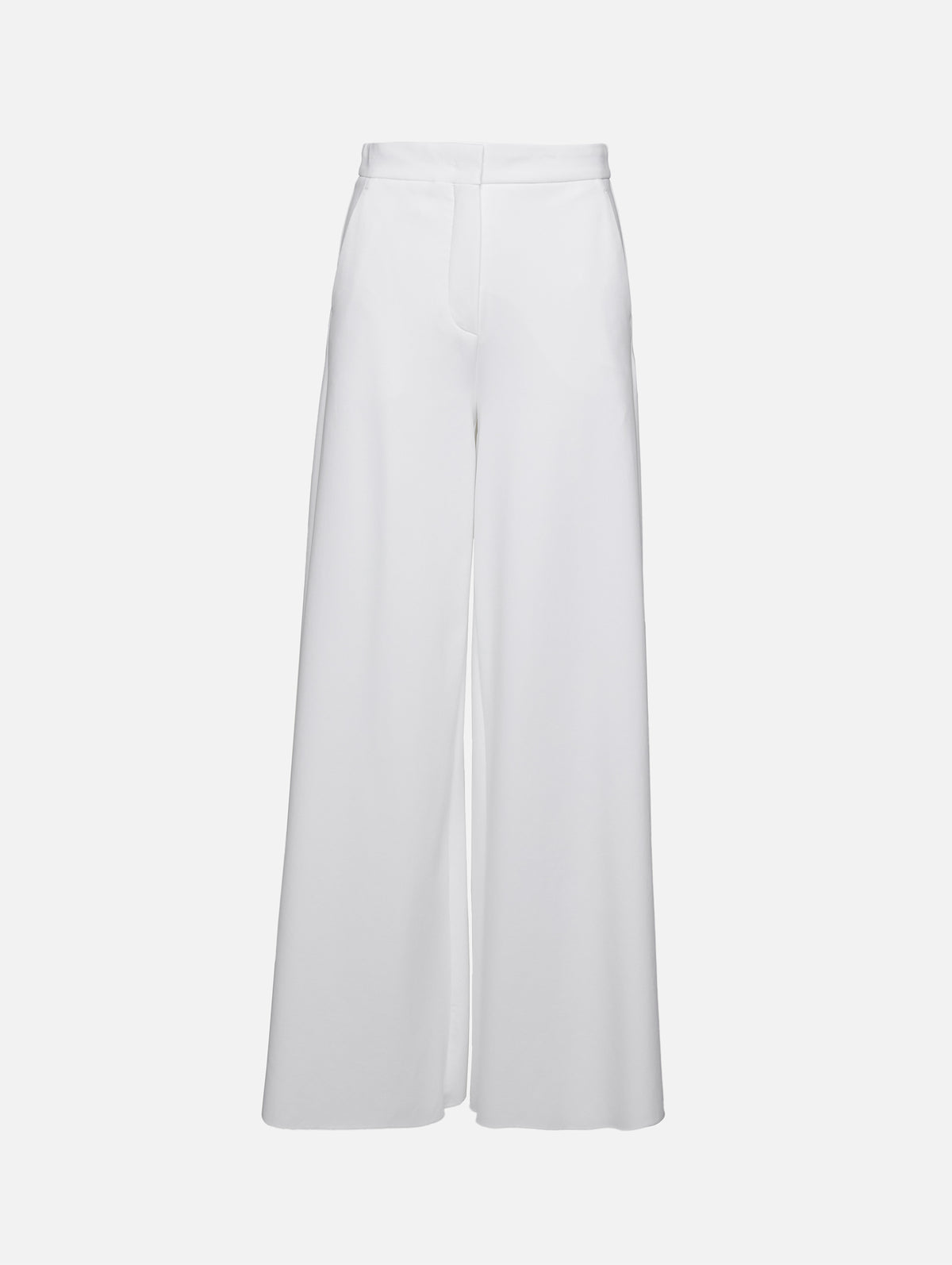 Jersey Trouser,MAX MARA,OPTICAL WHITE,Image 1