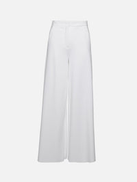 Jersey Trouser,MAX MARA,OPTICAL WHITE,Image 1