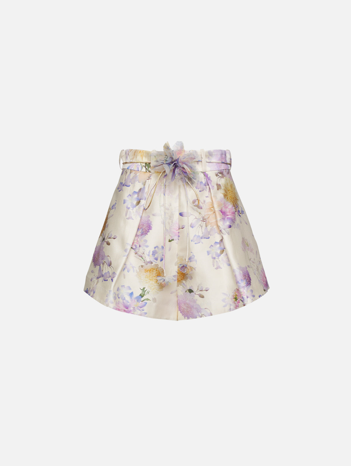 Luna Tuck Short,ZIMMERMANN,CREAM DAHLIA,Image 1