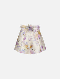 Luna Tuck Short,ZIMMERMANN,CREAM DAHLIA,Image 1
