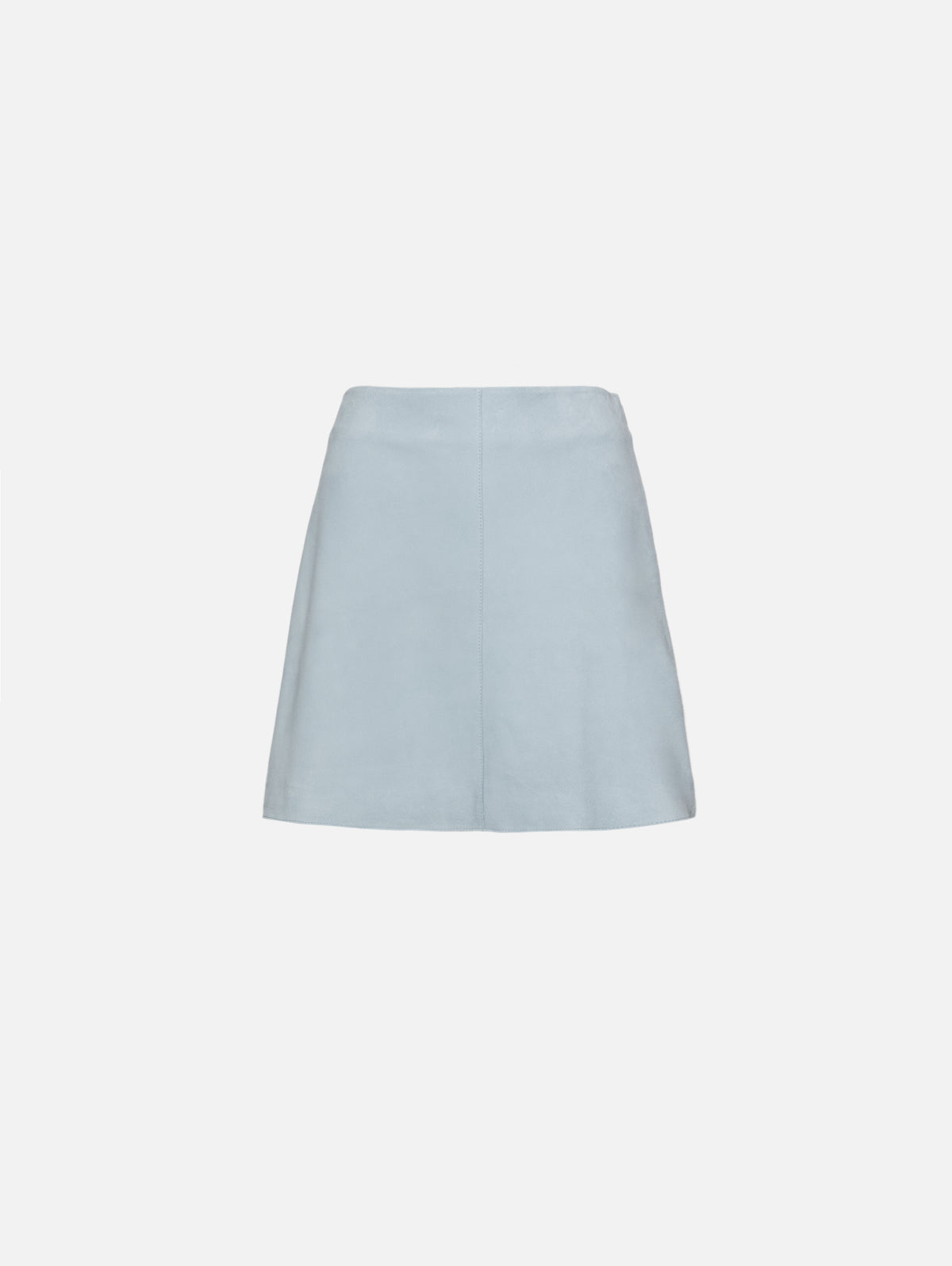 Nola Suede Skirt,BY MALENE BIRGER,ARONA BLUE,Image 1