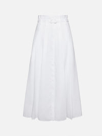 Dugald Skirt,GABRIELA HEARST,WHITE,Image 1