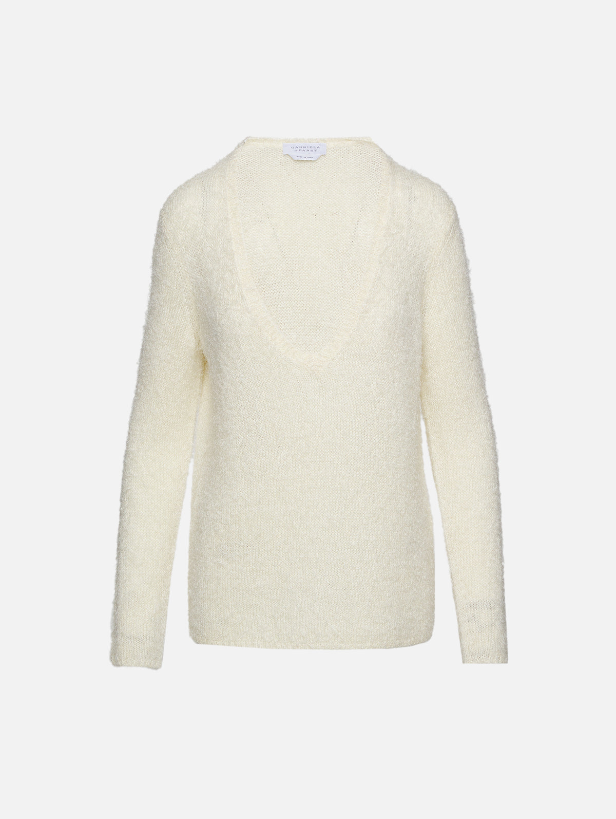 Neoma V Neck Sweater,GABRIELA HEARST,OFF-WHTIE,Image 1