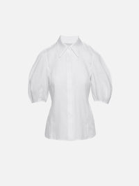 Sansi Top,GABRIELA HEARST,WHITE,Image 1