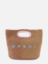 Color Block Crossbody Bag,MARNI,ROSE POMPEII,Image 1