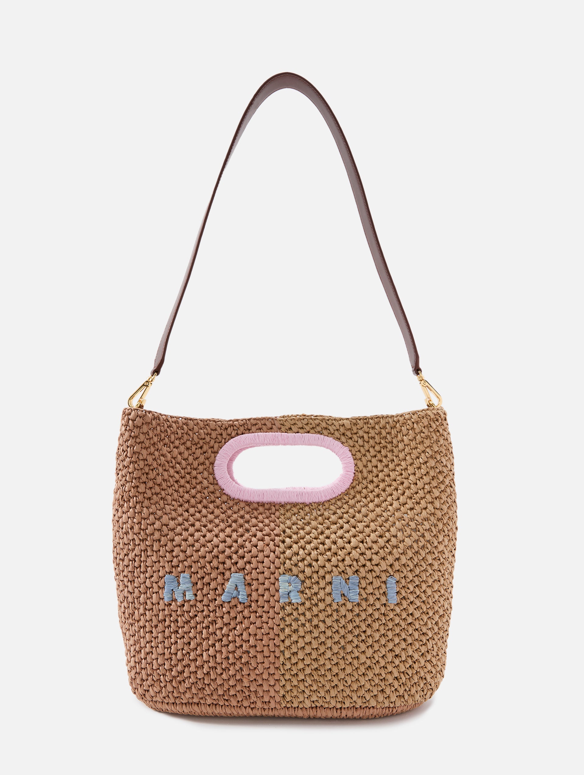 Color Block Crossbody Bag | MARNI | elysewalker